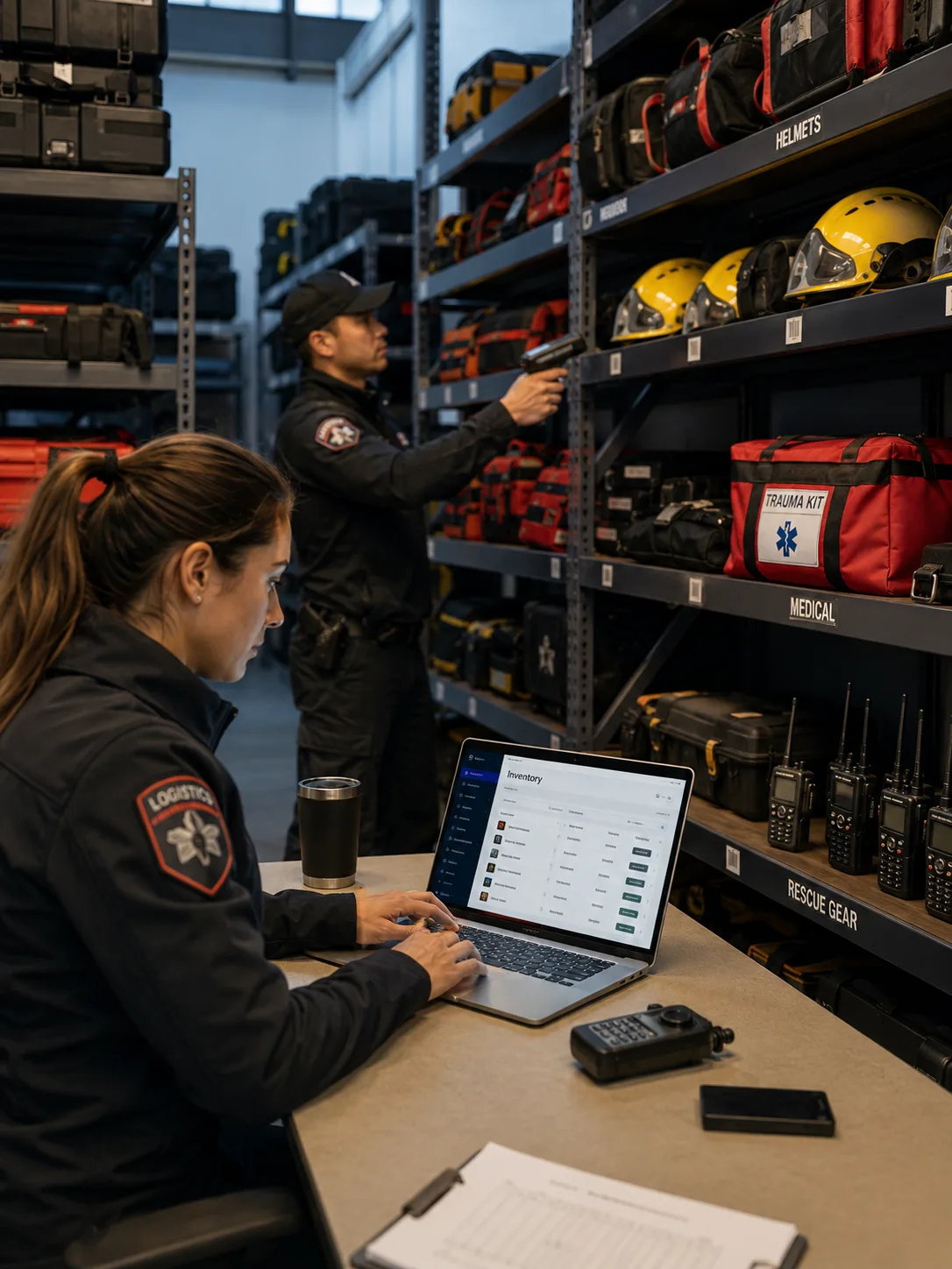 Evidence & equipment